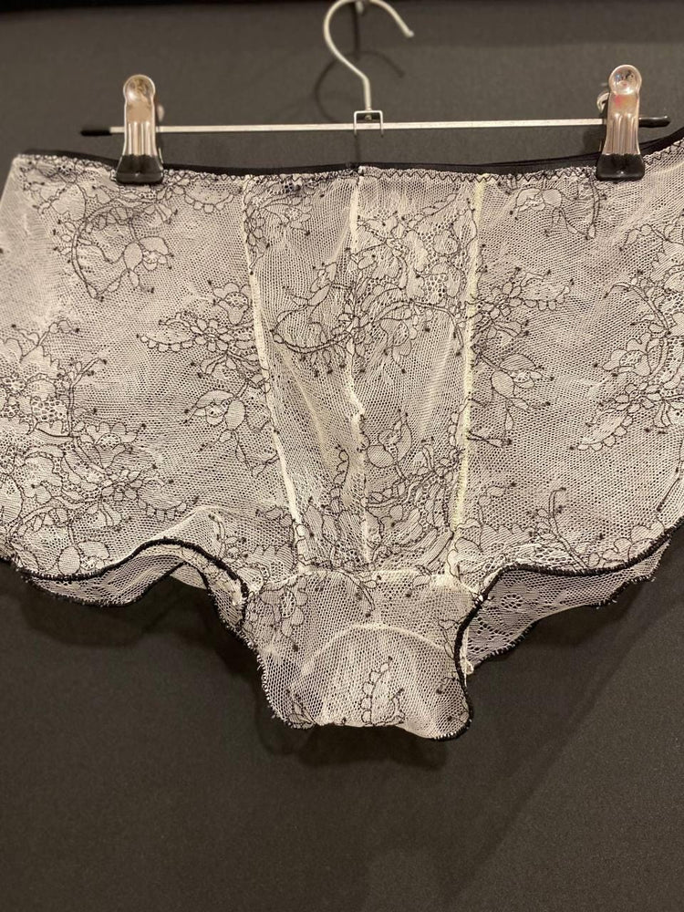 French Lace Men’s Boxer Brief | Luxury Sheer Mesh Underwear | Handmade Designer Lingerie | Transparent Lace Boxer | Gift for Him