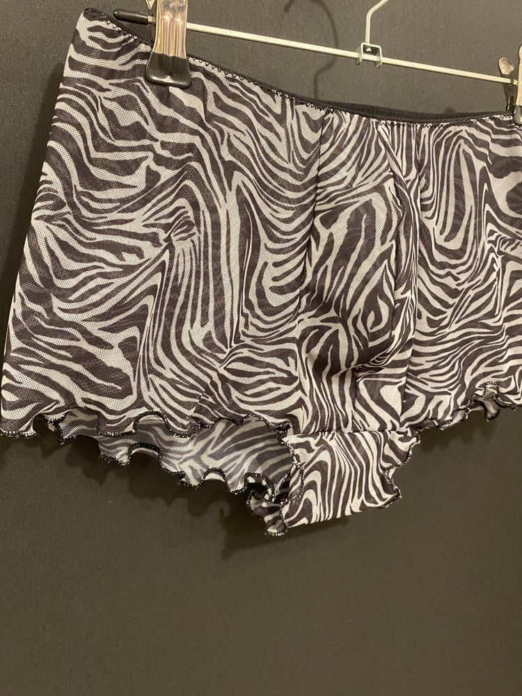 Zebra Mesh Boxer Briefs | Handmade Sheer Men’s Lingerie